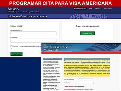 citas en estados unidos|Programar Una Cita